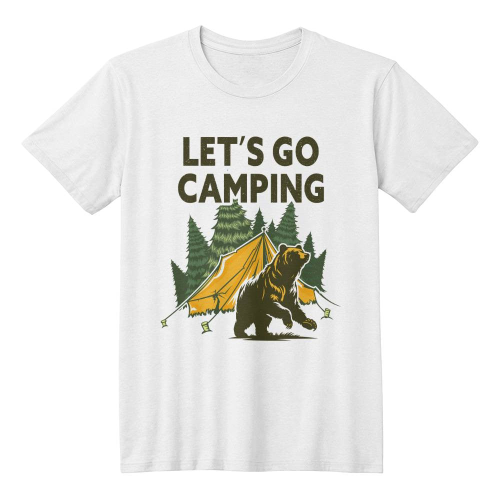 Let's Go Camping Bella Jersey Tee