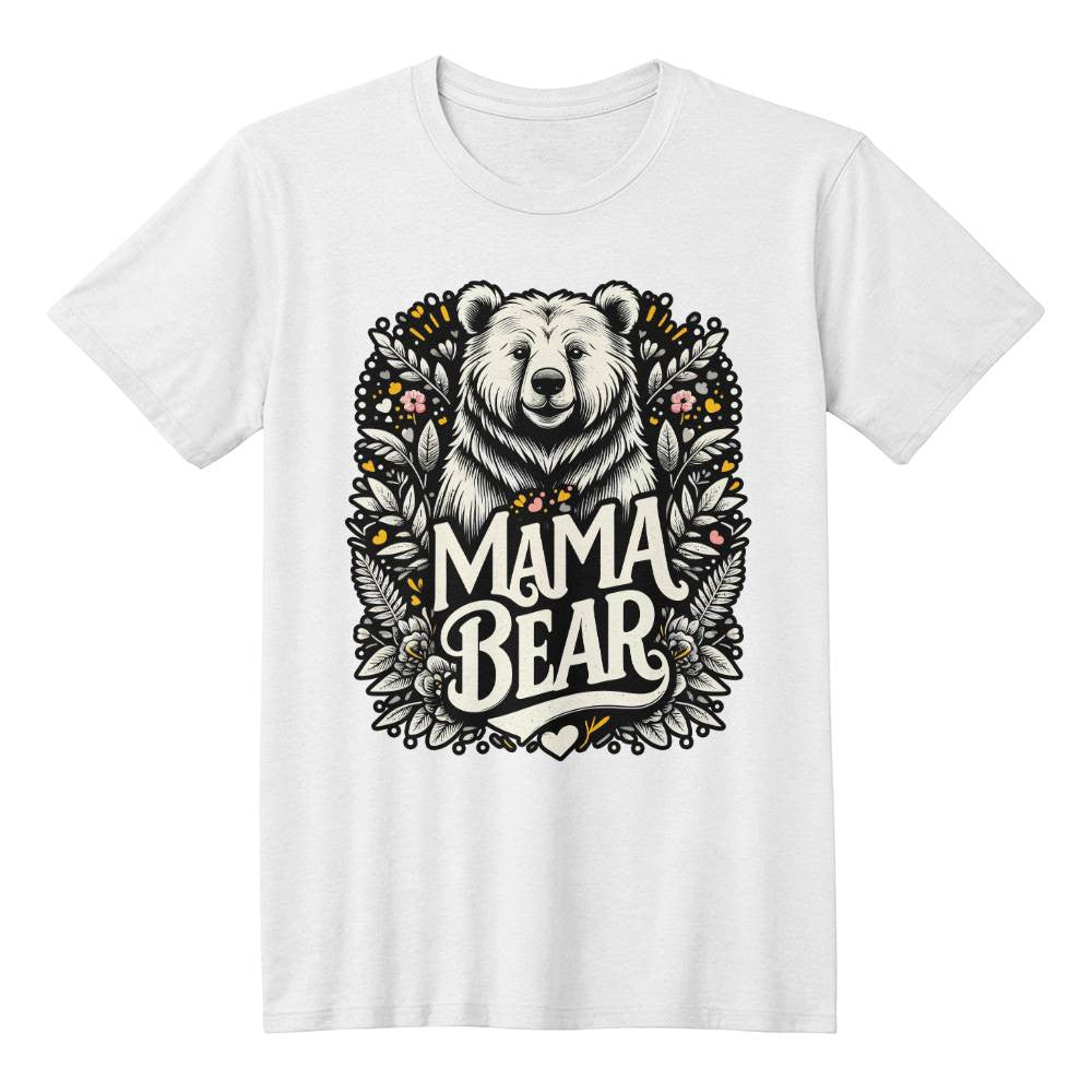 Mama Bear Unisex T-Shirt Front Print