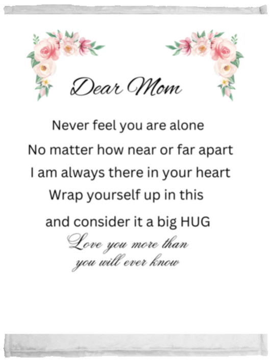 Mom's Blanket | Mother's Day Gift | Mom's Birthday Gift | To Mom