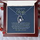 To My Smokin Hot Wife | Mother's Day | Birthday | Anniversary | Just Because | Forever Love Necklace