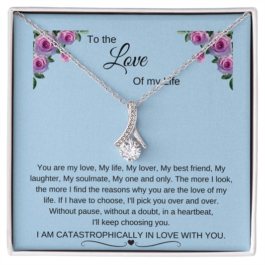 To My Fiancé |  Birthday gift | Engagement gift | Special engagement | To The Love of My Life |  Alluring Beauty Necklace