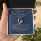 To My Smokin Hot Wife | Mother's Day | Birthday | Anniversary | Just Because | Forever Love Necklace